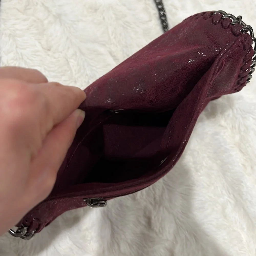 CHAIN TRIM CLUTCH/Crossbody Bag‎
